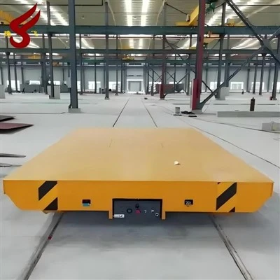 Rail-guided Electric Transfer Cart